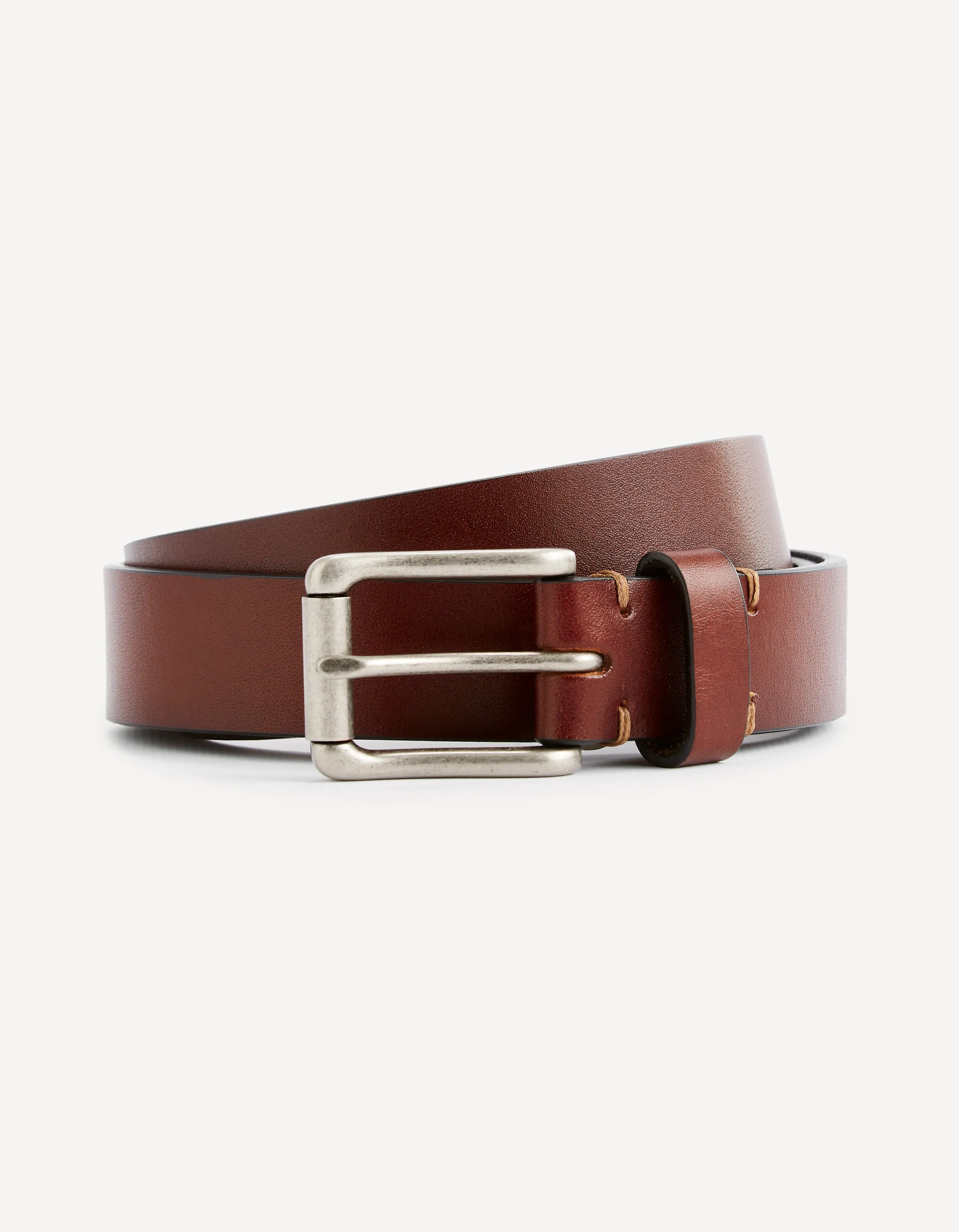 100% leather belt