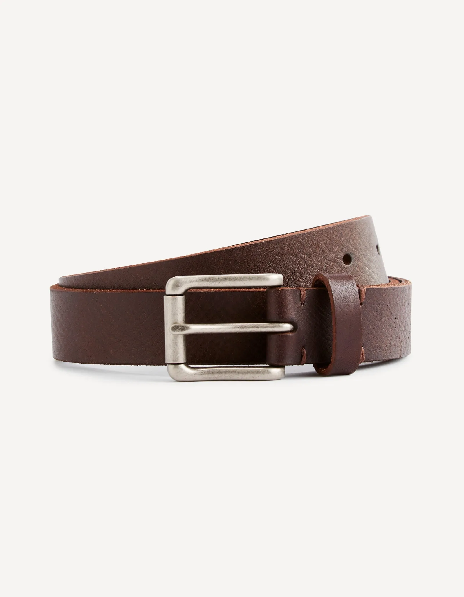 100% leather belt