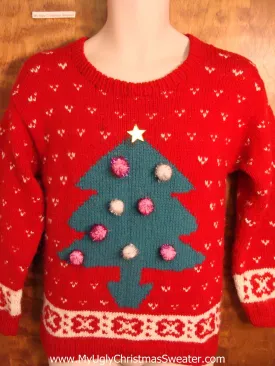 Best 80s Tree Retro Ugly Christmas Jumper
