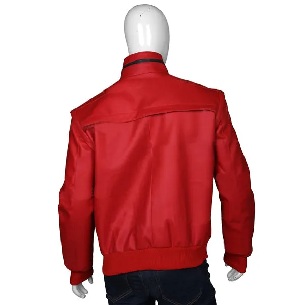 Cobra Kai Red Leather Jacket