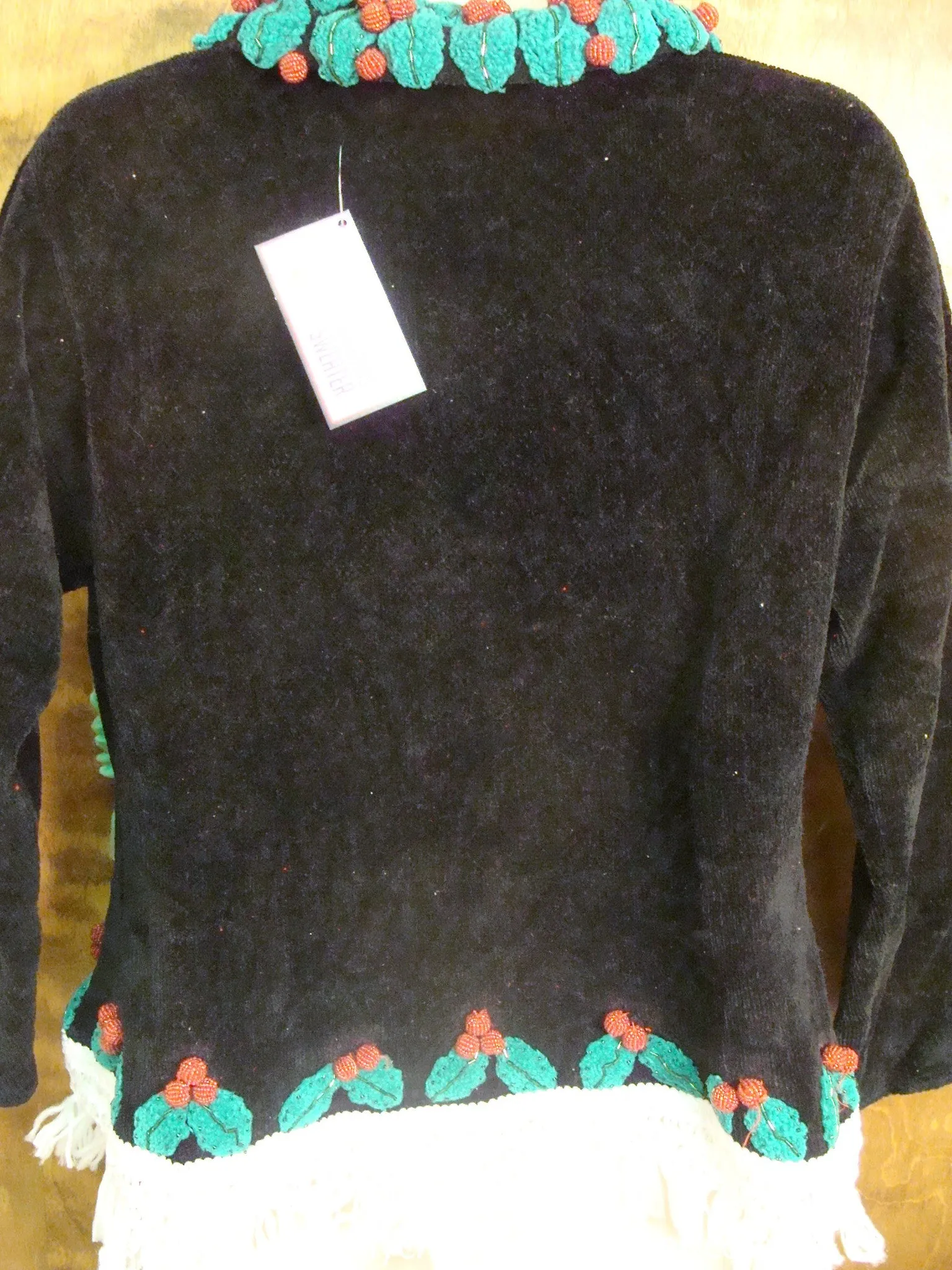 Horrible Holly Christmas Cat Ugly Sweater