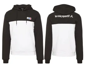 Le Coq Sportif Pilier Hooded Sweater - Mens - Black