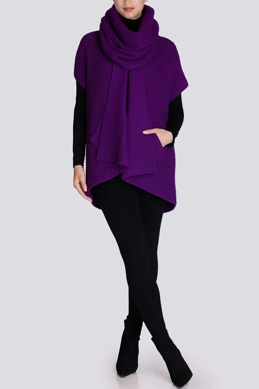Merino Wool Knitwear Cocoon Vest