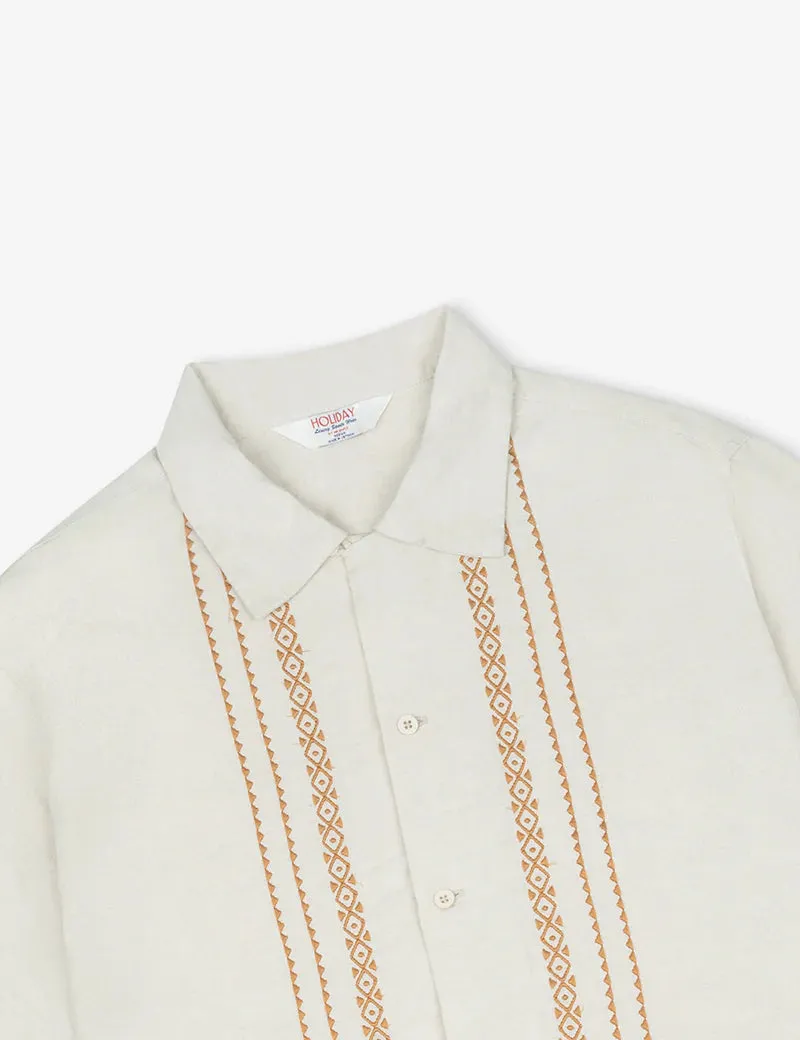 MR SIMPLE - Morocco SS Shirt Natural