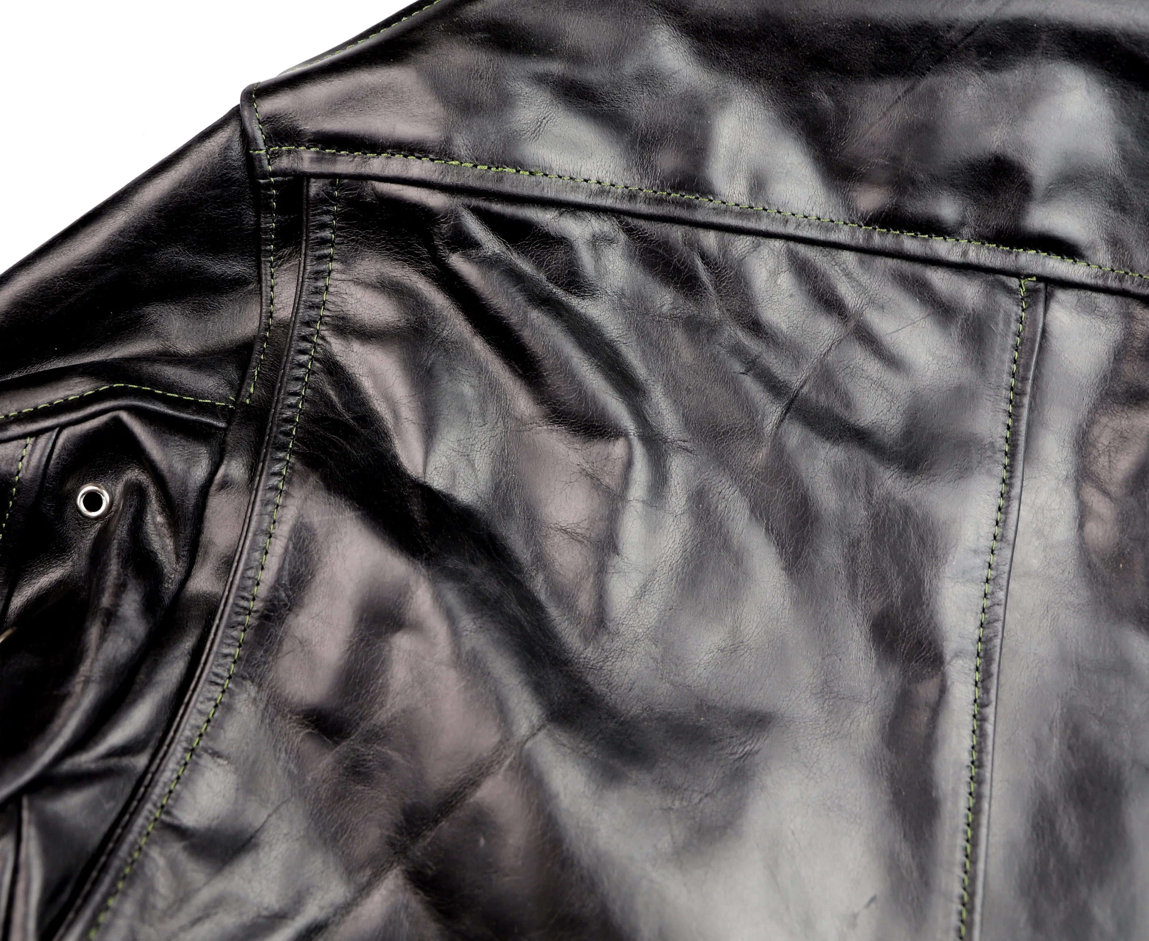 Vanson Agent X Slim Fit Cafe Racer, Black Bainbridge, size Large